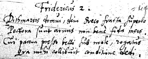RegesDaniaeFrederickII