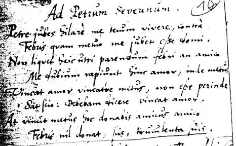 AdPetrumSeverinum8verses