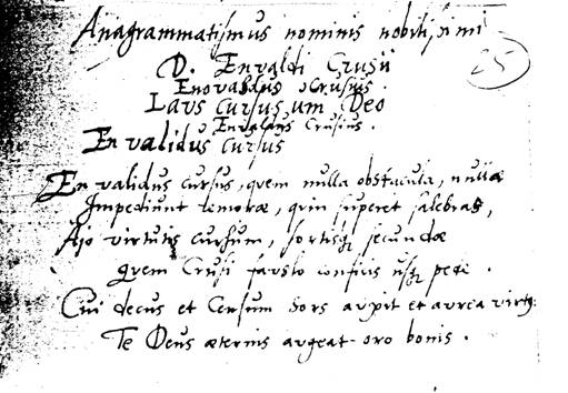 AnagramKruse