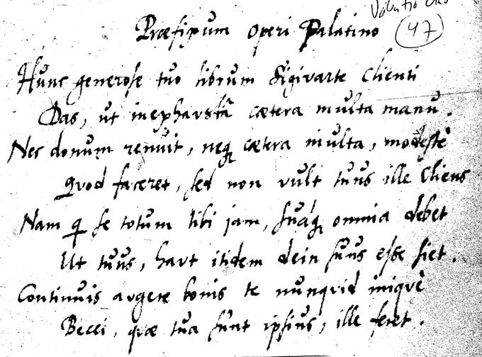 PraefixumOperiPalatino